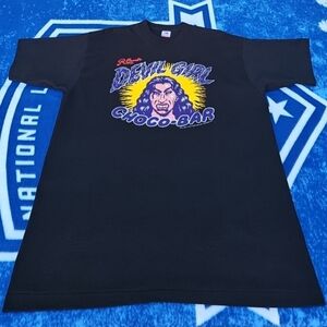 Rare Vintage 90's Robert Crumb Devil Girl Choco Bar T-Shirt Mens Size XL